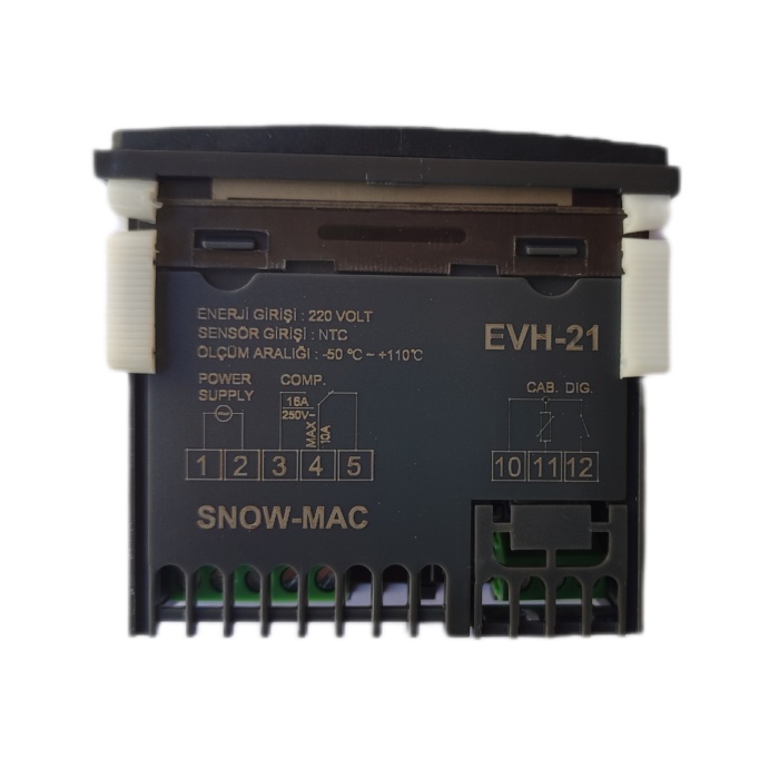 SNOW-MAC  EVH-21 Dijital termostat (EVKB21N7VCFXX01 Dijital termostat YERİNE )