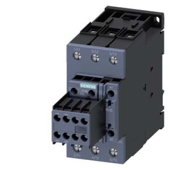 3RT2037-1AP04 Power contactor, AC-3 65 A, 30 kW / 400 V 2 NO + 2 NC, 230 V AC 50 Hz 3-pole, size S2 screw terminals