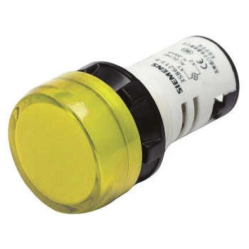 3SB6213-6AA30-1AA0 Monoblok Sinyal Lambaları Plastik Sarı 24V AC/DC