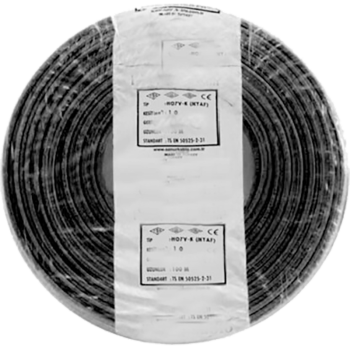 TTR-5X2,5-SİYAH-NEXANS-K. 5X2,5-H05VV-F(TTR)-300/500 V-SİYAH-KANGAL