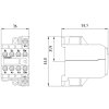 3TG1001-0AL2 MİNİ KONTAKTÖR, VİDA MONTAJLI, 230/220 V AC, 4kW, 8.4A, 3NO+1NC