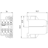 3TG1010-0AL2 MİNİ KONTAKTÖR, VİDA MONTAJLI, 230/220V AC, 4kW, 8.4A 4NO