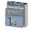 3VA2712-1AB03-4HA7 fixed-mounted molded case circuit breaker frame 1600; with RTC and 4AUX trip alarm switch S24; Icu M Icu=55kA @ 415V, 3-pole