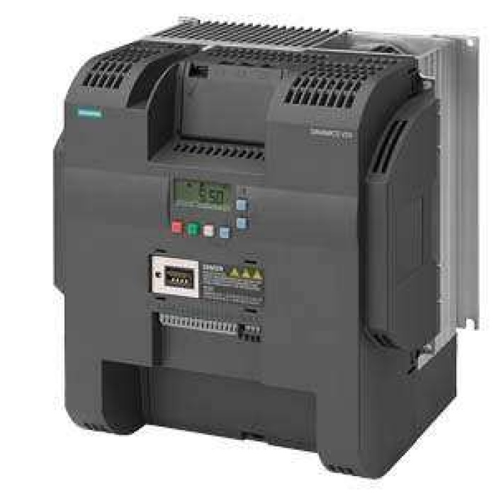 6SL3210-5BE32-2UV0 SINAMICS V20 380-480 V 3AC -15%/+10% 47-6 Rated power 22 kW with 150% overload for 60 sec. small output overload: 30 kW with 11