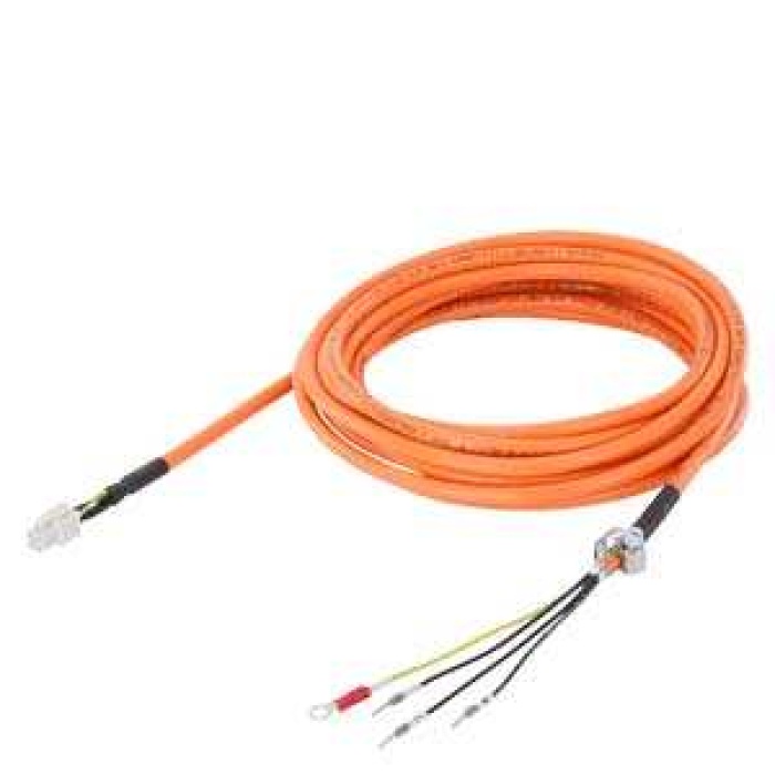 6FX3002-5CK01-1BA0 Power cable pre-assembled 6FX3002-5CK01-1BA0 4x 0.75 C, for motor S-1FL6 LI to V90 230 V FS A, B, C, D (1kW) MOTION-CONNECT 300