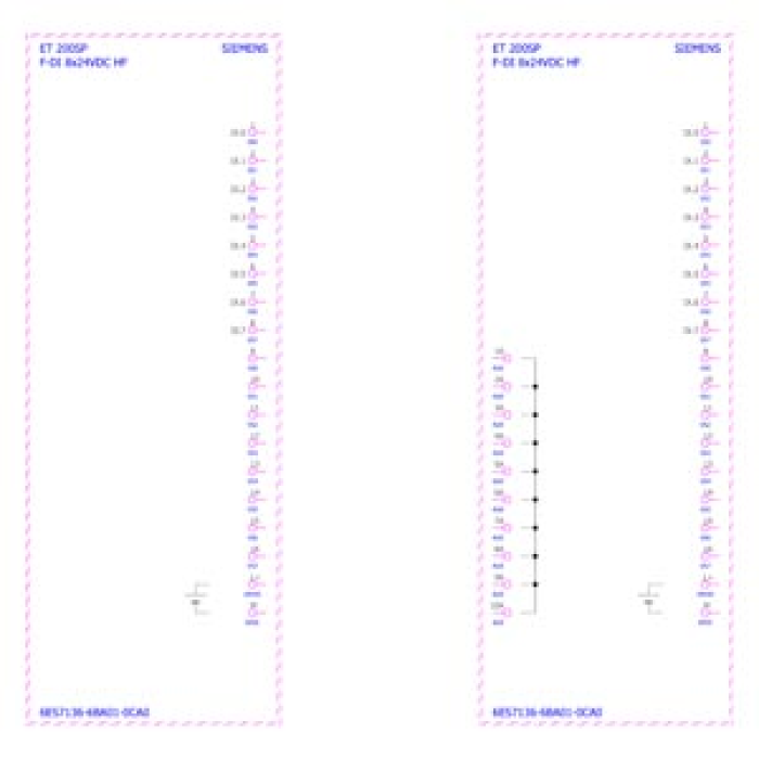 6ES7136-6BA01-0CA0 SIMATIC DP, electronic module for ET 200SP, F-DI 8x 24 V DC HF, 15 mm width, up to PLe (ISO 13849-1)/ SIL3 (IEC 61508)
