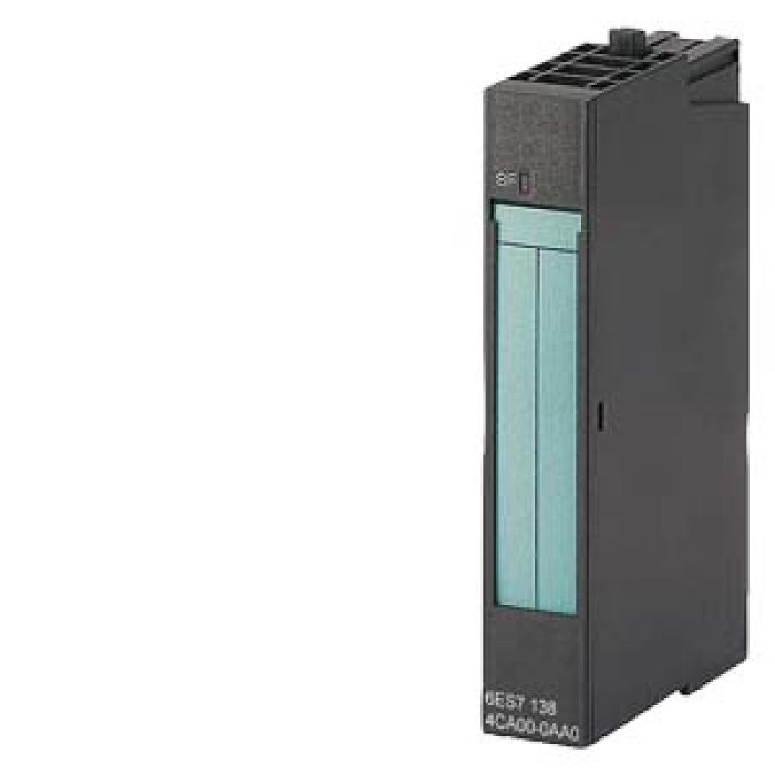 6ES7134-4GB11-0AB0 SIMATIC DP, Electronics module f. ET200S, 2AI Standard I-4DMU 15 mm width, +/-20mA, 13 bit+sign 4.. 20mA, 12-bit for 4-wire tra