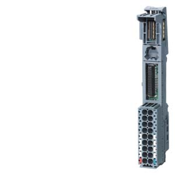 6ES7193-6BP00-0BA1 SIMATIC ET 200SP, BaseUnit BU15-P16+A0+2B/T, BU type A1, Push-in terminals, without AUX terminals, bridged to the left, WxH: 15