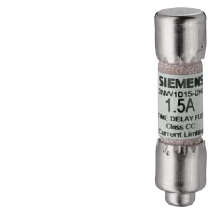 3NW1050-0HG SENTRON, cylindrical fuse link, Class CC, 5 A, time-lag, Un AC: 600 V, respect national installation rules!