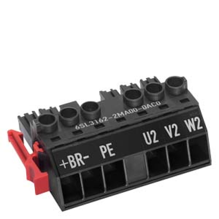 6SL3162-2MA00-0AC0 SINAMICS S120 POWER CONNECTOR C-/D-TYPE WITH SCREW TERMINALS FOR MOTOR MODULES 3-30 A FRAME SIZE: BOOKSIZE