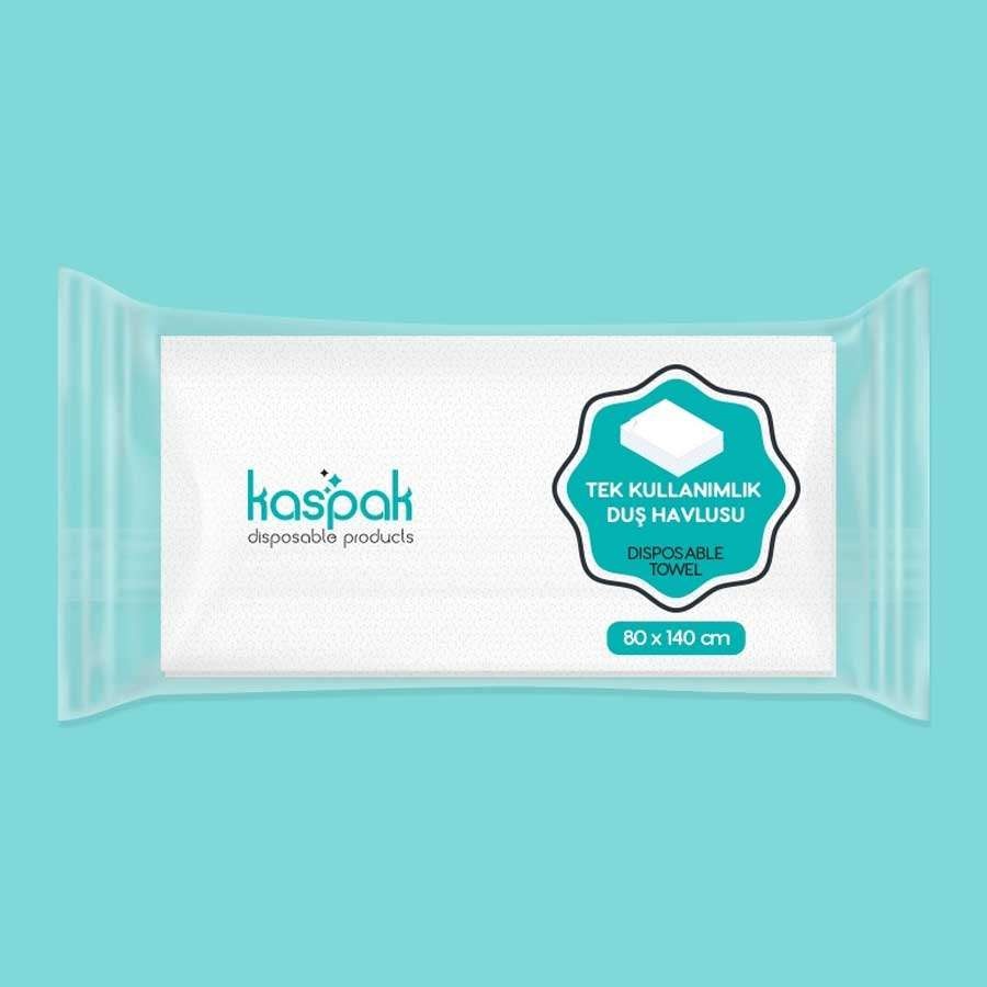 TEK KULLANIMLIK HAVLU- 80*140 VÜCUT HAVLUSU - 25 ADET- TEK TEK PAKETLİ