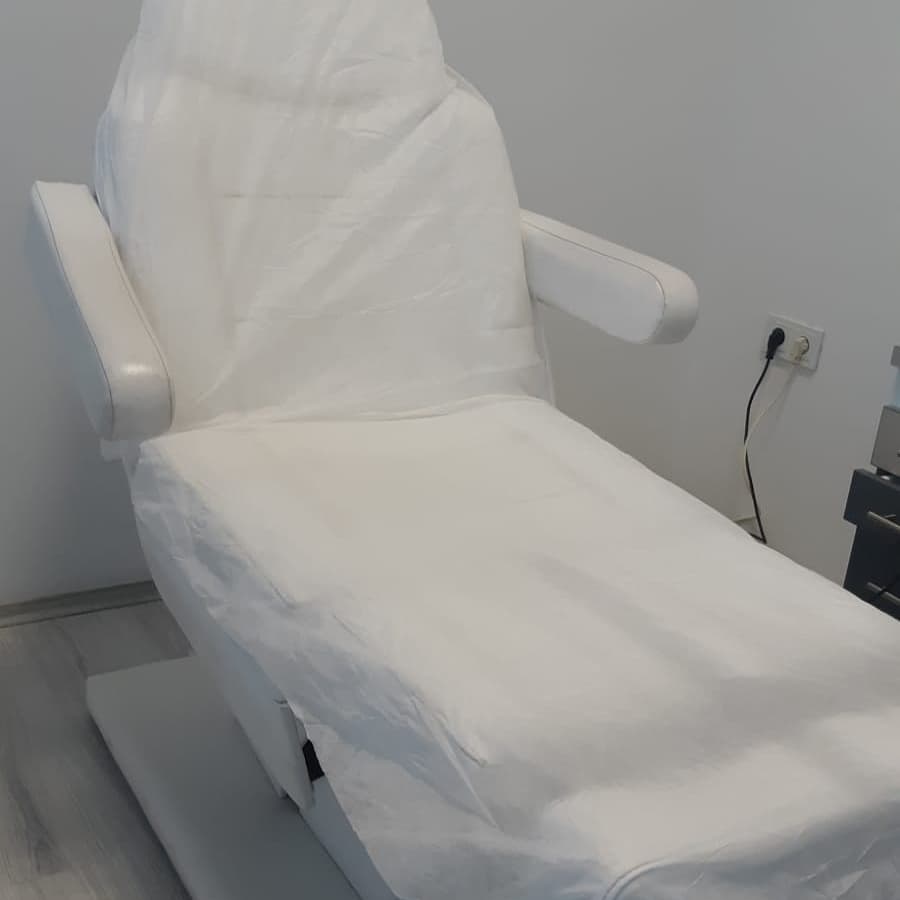 Kaspak Tek Kullanımlık Masaj koltuğu Örtüsü 80*220 cm 10 adet
