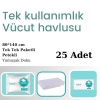 KASPAK TEK KULLANIMLIK DUŞ HAVLUSU 25 ADET