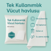 TEK KULLANIMLIK VÜCUT HAVLUSU 10 ADET