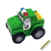 Takla Atan Araba 4x4 Sürtmeli Araba - 44011-Yeşil