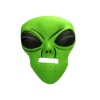 Ghoulish Productions Green Alien Mask 45x30 cm ( UZAYLI )