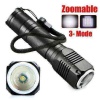 F.B.I F-82 T6 Led Zoomlu 2000 LM Yüksek Işık Şarjlı El Feneri