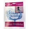 Happy Birthday Dallı Cake Topper 4 Adet