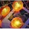 Limon Dilimi şeklinde Dekoratif Dolma 10 Lu Led