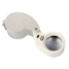 Nikula-mini 40x25mm Takı Büyüteç, Cep Büyüteç, Teftiş, Elmas Pullar, Madeni Kontrol Lup Mg21011