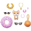 Barbie Extra - Ekose Ceketli Basketbol Formalı  Bebek, Corgi Cinsi Köpek No:13 - GRN27-HDJ46