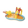 Havuz Aquapark Kaydıraklı Bowling Oyuncaklı 435x213x117 Cm Bestway - 53068