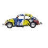 Çek Bırak Metal Retro Vosvos Araba  - 6636-18T