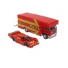 Die-Cast Metal Araba Taşıyan Tır - 689-11-KIRMIZI
