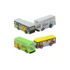 Mini 4lü Otobüs Seti 7 Cm - 8824A