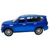 Sesli Işıklı Metal Çek Bırak Araba - İnfiniti QX80 Mavi- FY6208-12D-Mavi