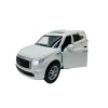Sesli Işıklı Metal Çek Bırak Araba - İnfiniti QX80 Beyaz - FY6208-12D-Beyaz