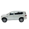 Sesli Işıklı Metal Çek Bırak Araba - İnfiniti QX80 Beyaz - FY6208-12D-Beyaz