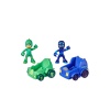 Pj Masks 2Li Figür Ve Araç Gekko-Night Ninja - F2649-F2841