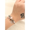 Yusufçuk ve Gül Figürlü İncili Charm Bilezik - BJ-BB4232