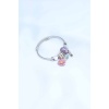 Mor Çiçek Model Charm Çelik Kadın Bileklik - BJ-BB4448
