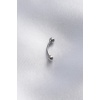 316L Cerrahi Çelik Gümüş Renk Minimal Toplu Banana Piercing - BJ-PR1139
