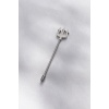 316L Cerrahi Çelik Gümüş Renk Poseidon Mızrağı Köprü Piercing - BJ-PR1201