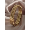 316L  Çelik Gold Renk Kadın Kelepçe - BJ-BB5015