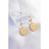 316L Çelik Gold Renk Reşat Altın Model Kadın Küpe - BJ-BKP7225