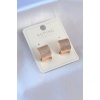 Xuping Rose Gold Renk Zirkon Taşlı Kadın Küpe - BJ-BKP7275