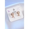 Xuping Rose Gold Renk Kobra Yılan Model Zirkon Taşlı Kadın Küpe - BJ-BKP7281