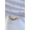316L Çelik Gold Renk Kadın Kolye - BJ-BKO7576