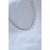 316L Çelik Gümüş Renk Zincir Model Erkek Kolye - BJ-ERK1324
