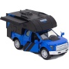 Çek Bırak Karavan Işıklı ve Sesli 13 Cm - FY6022-12D-Mavi