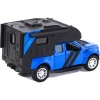 Çek Bırak Karavan Işıklı ve Sesli 13 Cm - FY6022-12D-Mavi