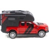 Çek Bırak Karavan Işıklı ve Sesli 13 Cm - FY6022-12D-Kırmızı