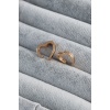 Gold Renk Kalp Model Zirkon Taş Detay Earcuff Pirinç Kadın Kıkırdak Küpe - BJ-BKP7795