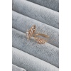Gold Renk Zirkon Taşlı Başak Model Earcuff Kadın Kıkırdak Küpe - BJ-BKP7797