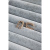 Gold Renk Zirkon Taşlı Earcuff Pirinç Kadın Kıkırdak Küpe - BJ-BKP7811
