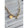 316L Çelik Gold Renk Tiffany Detay Kadın Kolye - BJ-BKO7669